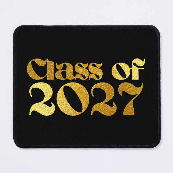 Item preview, Class of 2027 Senior Graduation 2027 Gold Look Back to School Typography Gift  designed and sold by Artycom.