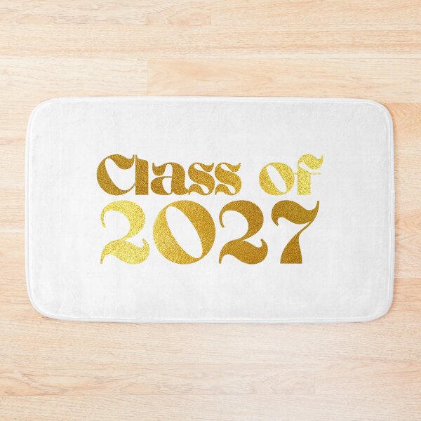 Item preview, Class of 2027 Senior Graduation 2027 Gold Look Back to School Typography Gift  designed and sold by Artycom.