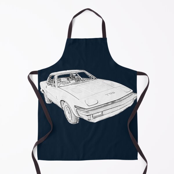 Item preview, Triumph TR8 British classic car monochrome designed and sold by soitwouldseem.