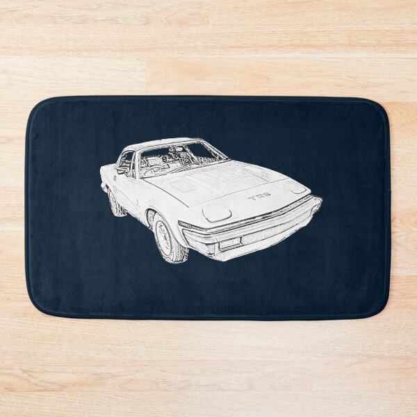 Item preview, Triumph TR8 British classic car monochrome designed and sold by soitwouldseem.