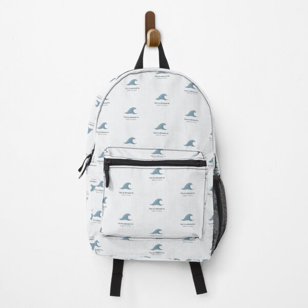 Item preview, Blue Wave Slow Down Mental Health designed and sold by VibeShift Studio.