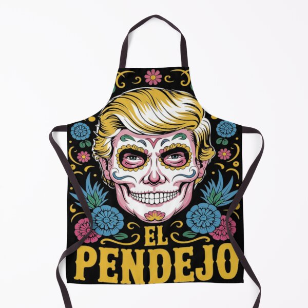 Item preview, El Pendejo Dia De Los Muertos Sugar Skull Trump designed and sold by smolspaceprnce.