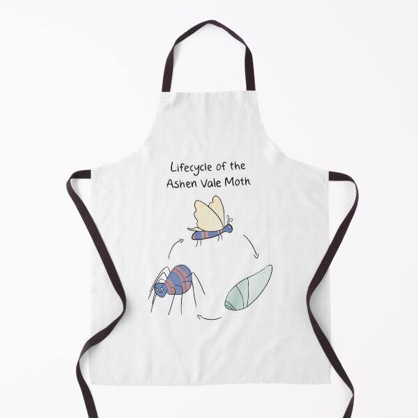 Item preview, lifecycle of the ashen vale moth designed and sold by FunForShop.
