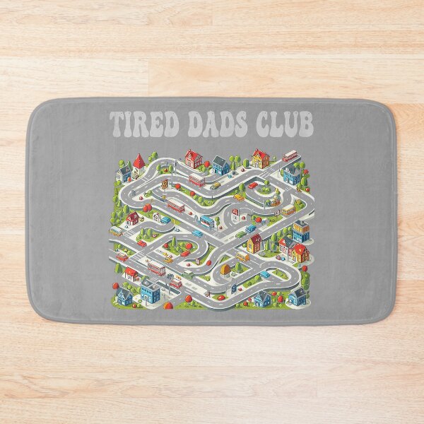 Item preview, Tired Dads Club Road Map Design Father's Day designed and sold by GreggRoss.