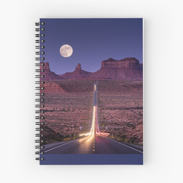 Item preview, Desert Road Night Sky Full Moon designed and sold by AnamikaArtVibe.
