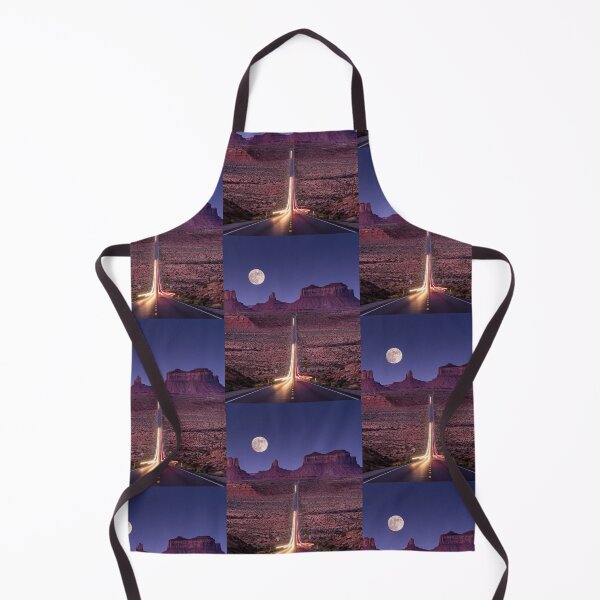 Item preview, Desert Road Night Sky Full Moon designed and sold by AnamikaArtVibe.