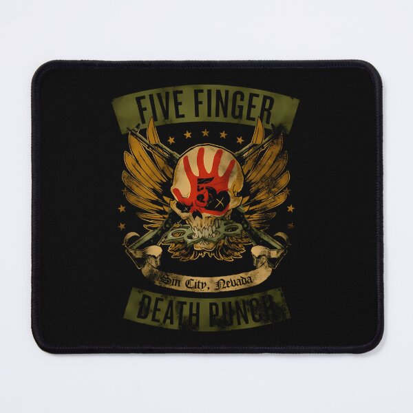 Item preview, Five Finger Death Punch Sin City Nevada Military Skull A designed and sold by tawap.