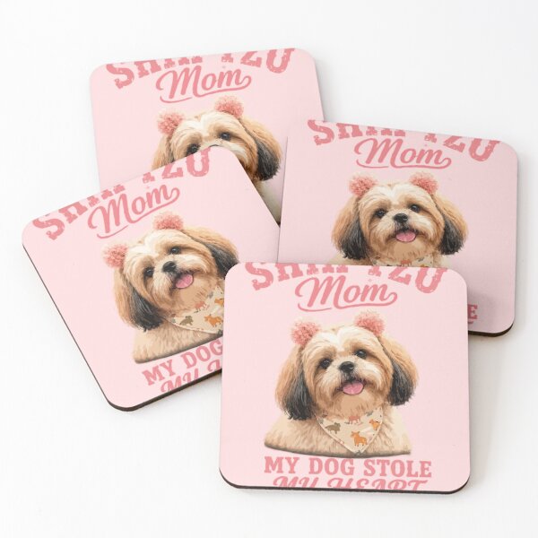 Item preview, Shih Tzu Mom – My Dog Stole My Heart designed and sold by PawsAndPallette .