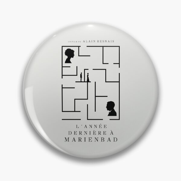 Item preview, Last Year at Marienbad Poster | Alain Resnais Tribute | Minimalist Labyrinth Art Print | French New Wave Cinema designed and sold by MORKINO POSTERS.