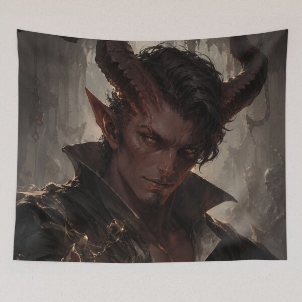 Item preview, DnD Tiefling Soul-Traderr Creature designed and sold by bapupa.