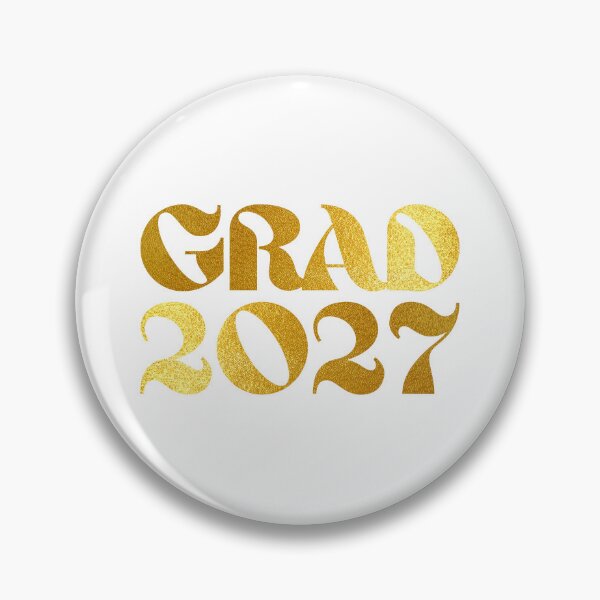 Item preview, Class of 2027 Senior Graduation 2027 Gold Look Back to School Typography Gift  designed and sold by Artycom.