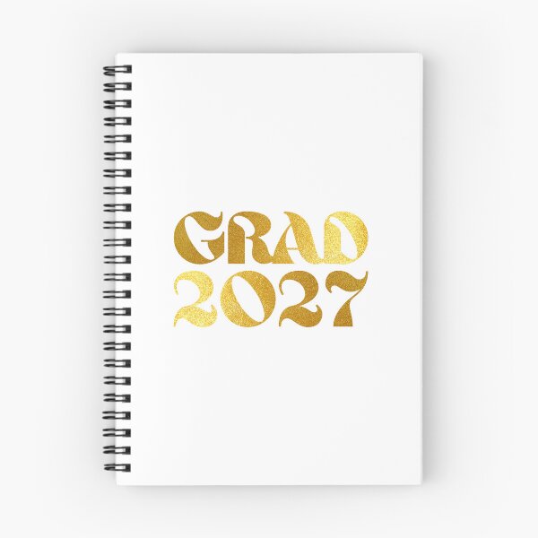 Item preview, Class of 2027 Senior Graduation 2027 Gold Look Back to School Typography Gift  designed and sold by Artycom.