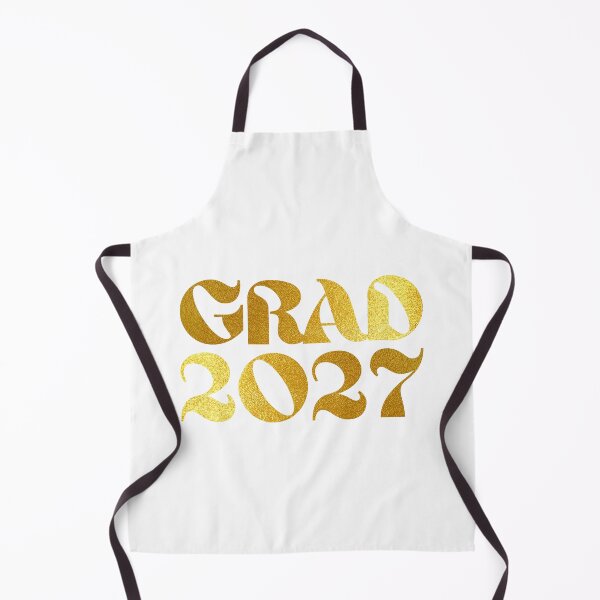 Item preview, Class of 2027 Senior Graduation 2027 Gold Look Back to School Typography Gift designed and sold by Artycom.
