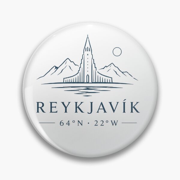 Item preview, Reykjavik Coordinates designed and sold by ChicClicker.
