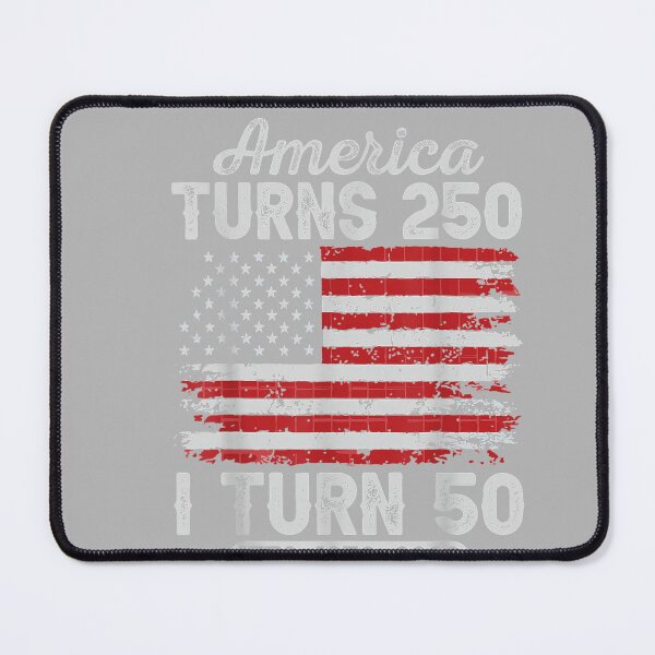 Item preview, Vintage America Turns 250 I Turn 50 Patriotic 50th Birthday designed and sold by GreggRoss.
