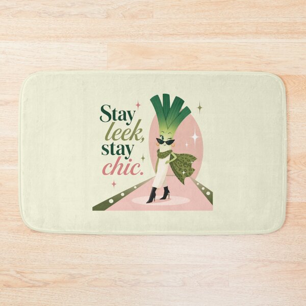 Item preview, Stay Leek Stay Chic Funny Welsh Leek designed and sold by Cerys-GS.