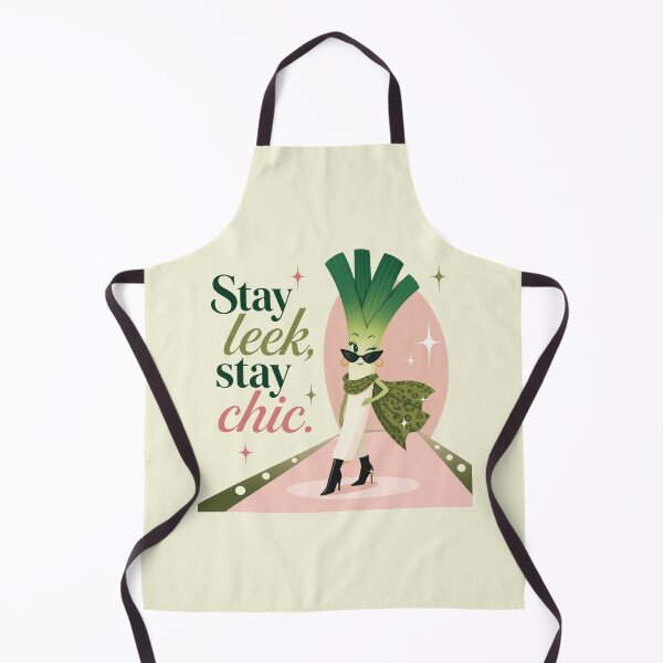 Item preview, Stay Leek Stay Chic Funny Welsh Leek designed and sold by Cerys-GS.