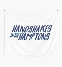 Handshakes in the Hamptons Wall Tapestry