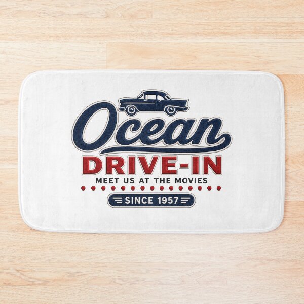 Item preview, Ocean Drive In Retro Movies designed and sold by WearTheVibe Store.