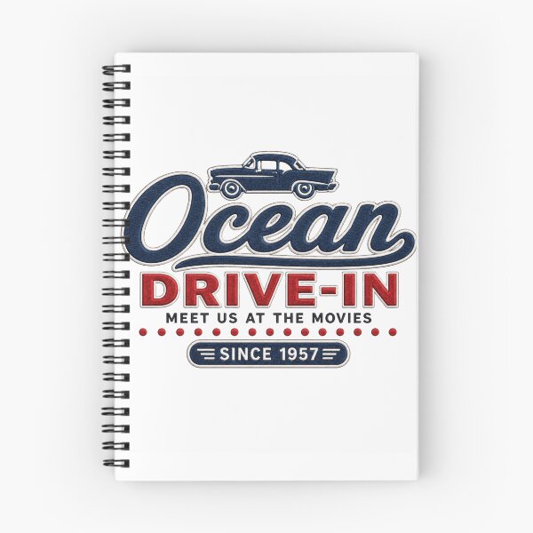 Item preview, Ocean Drive In Retro Movies designed and sold by WearTheVibe Store.