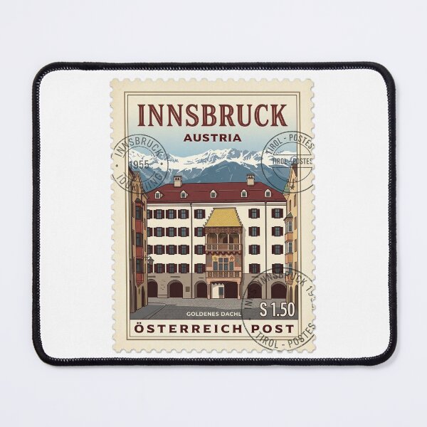Item preview, Innsbruck Austria Golden Roof Travel Stamp designed and sold by k3rstman1.