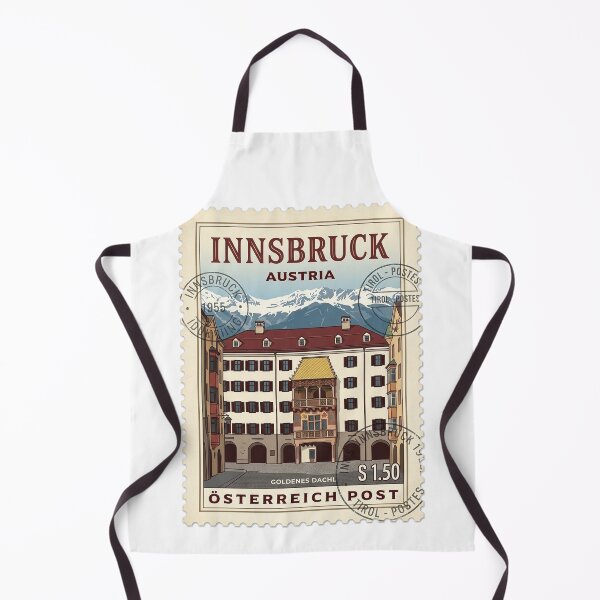 Item preview, Innsbruck Austria Golden Roof Travel Stamp designed and sold by k3rstman1.