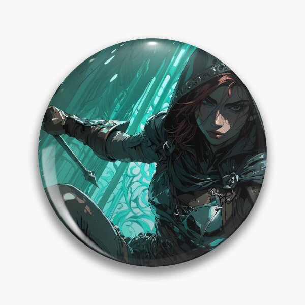 Item preview, Hooded Rogue Stealth Warrior Fantasy Assassin Art designed and sold by BorgSpareParts.