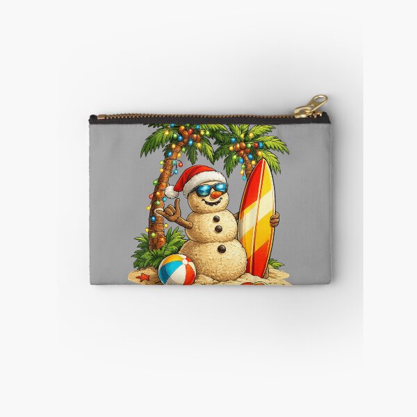Item preview, Xmas in July Santa Snowman Beach Summer Christmas in June designed and sold by GreggRoss.