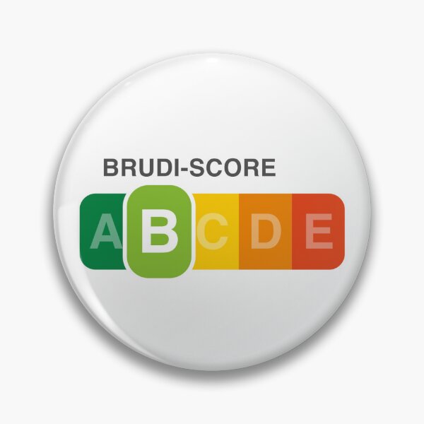 Item preview, Brudi Score C Sticker designed and sold by vincent-mader.