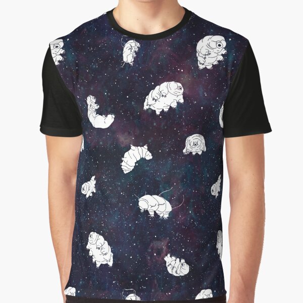 tardigrades in space pattern Graphic T-Shirt