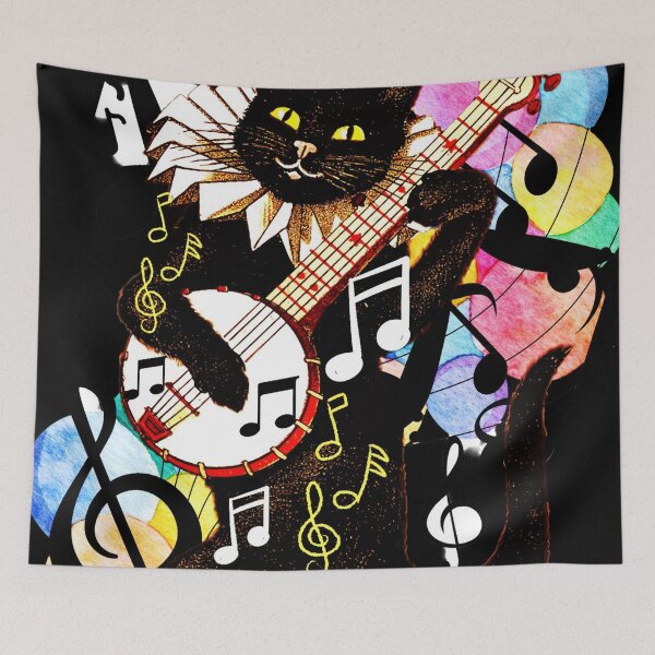 Item preview, The Musical Kitty designed and sold by DEZINOMANIA.