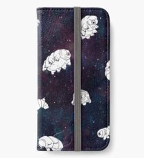 tardigrades in space pattern iPhone Wallet/Case/Skin