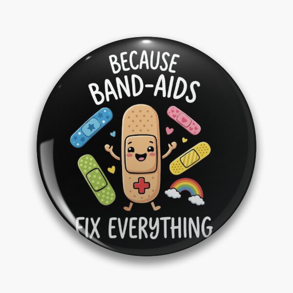 Item preview, Because Bandages Fix Everything Cute School Nurse Pediatric designed and sold by haitrieuic96.
