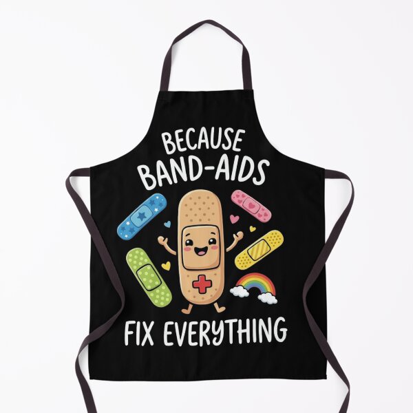 Item preview, Because Bandages Fix Everything Cute School Nurse Pediatric designed and sold by haitrieuic96.