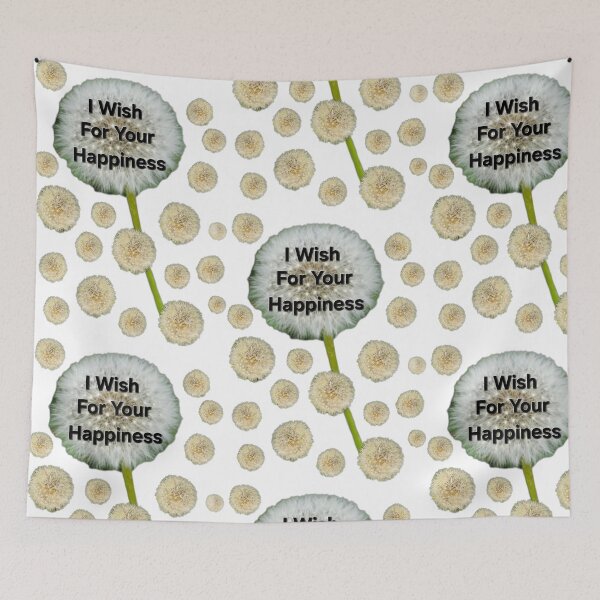 Item preview, I wish for your happiness dandelion designed and sold by gracehopelove.