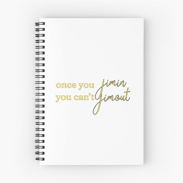 Item preview, Once You Jimin You Can't JimOut designed and sold by nottoomatcha.