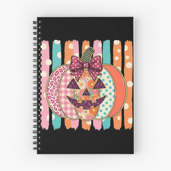 Item preview, Coquette Leopard Floral Pumpkin, Retro Coquette Halloween, Pink Polka Dot Pumpkin designed and sold by Keingdesign.