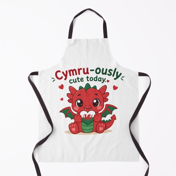 Item preview, Cymru-ously Cute Today Welsh Dragon designed and sold by Cerys-GS.