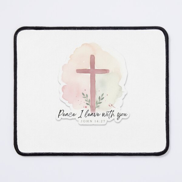 Item preview, Peace I Leave With You Bible Verse designed and sold by NiftyWrx.