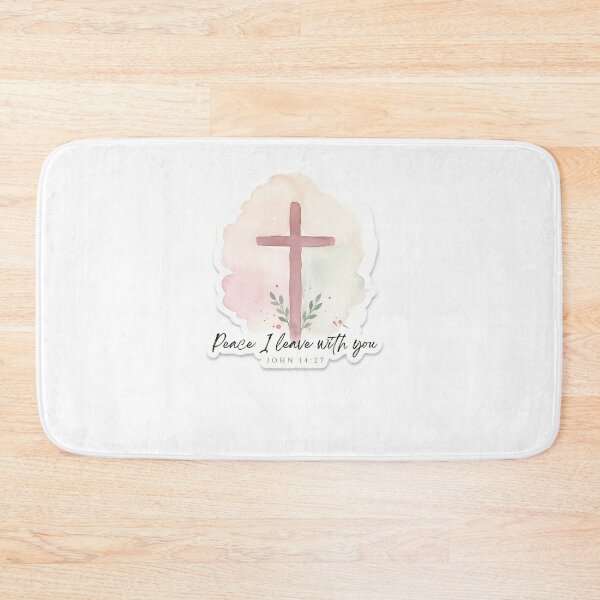 Item preview, Peace I Leave With You Bible Verse designed and sold by NiftyWrx.