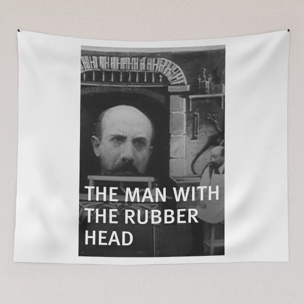 Item preview, Vintage Silent Film Inspired Black & White Surreal Art Poster designed and sold by vlaminnhoo.
