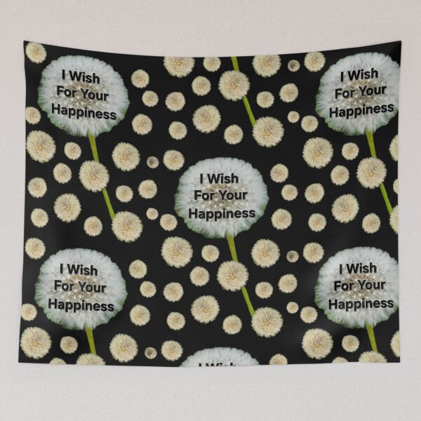 Item preview, I wish for your happiness dandelion designed and sold by gracehopelove.