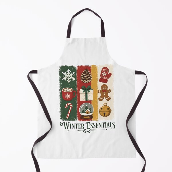 Item preview, Cozy Winter Essentials Retro Holiday Grid designed and sold by NSB-Design.