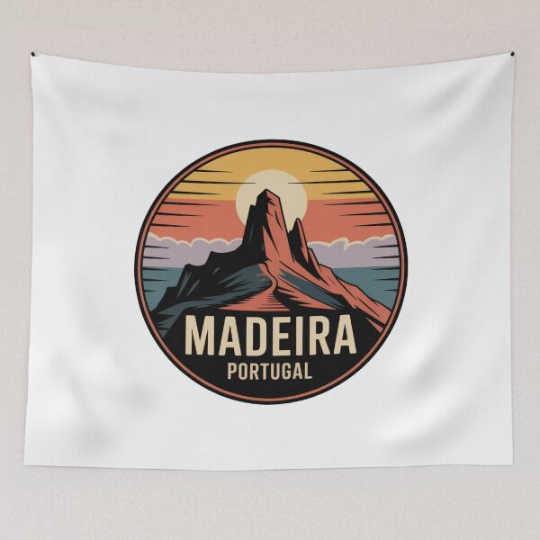 Item preview, Madeira Portugal: Sunset Mountain designed and sold by CircinusStore.