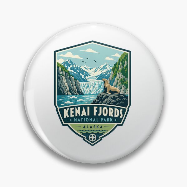 Item preview, Kenai Fjords National Park Alaska National Park Traveler designed and sold by Simsimah26Parks.