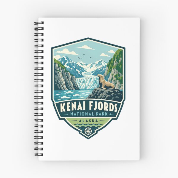 Item preview, Kenai Fjords National Park Alaska National Park Traveler designed and sold by Simsimah26Parks.