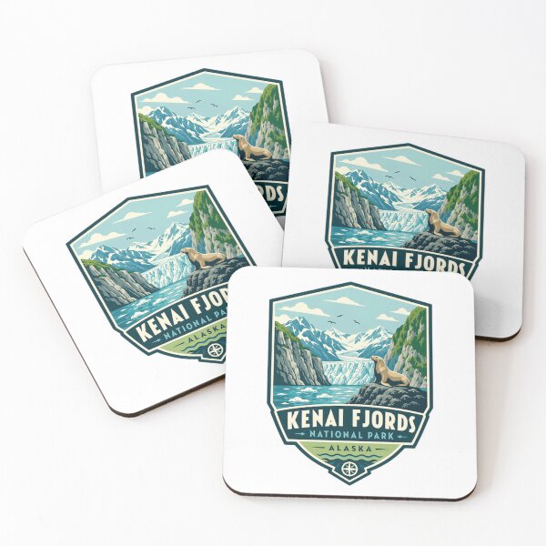 Item preview, Kenai Fjords National Park Alaska National Park Traveler designed and sold by Simsimah26Parks.