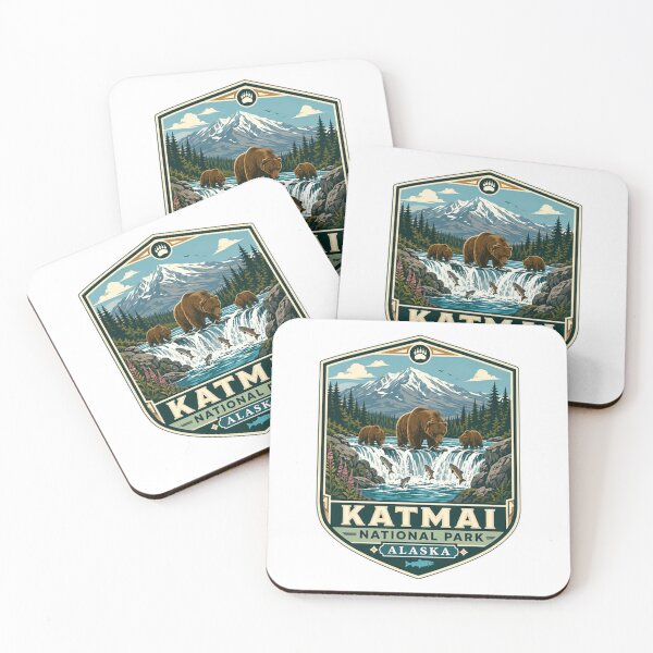 Item preview, Katmai National Park Alaska Wildlife Bear Nature Travel Souvenir designed and sold by Simsimah26Parks.