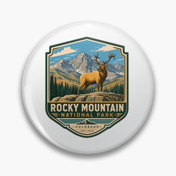 Item preview, Rocky Mountain National Park Colorado Elk Mountains Outdoor Adventure designed and sold by Simsimah26Parks.