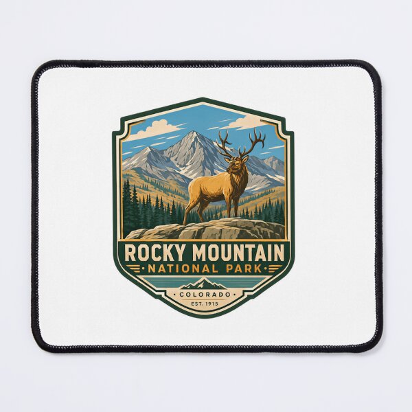 Item preview, Rocky Mountain National Park Colorado Elk Mountains Outdoor Adventure designed and sold by Simsimah26Parks.